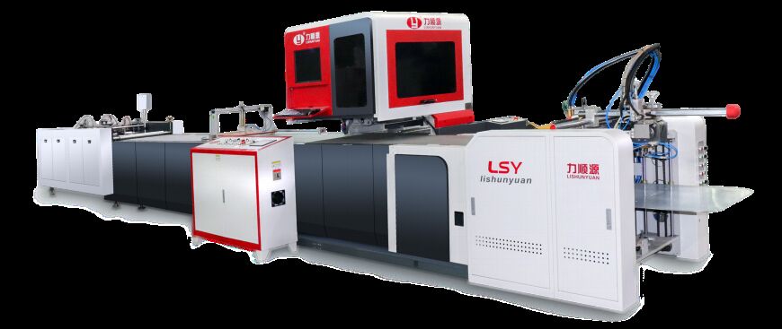 LY-4510C-PK स्वचालित हार्डकवर मेकिंग मशीन केस मेकिंग मशीन स्वचालित मशीन हार्डकवर मेकिंग मशीन केस मेकर