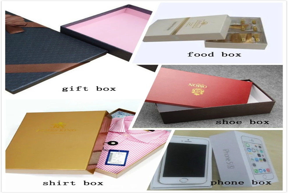 पीएलसी नियंत्रण प्रणाली के साथ संयुक्त कार्डबोर्ड कठोर बॉक्स बनाने की मशीन पैकेजिंग और बॉक्स निर्माण समाधान प्रदान करती है