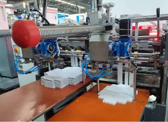 मल्टीफंक्शन 2 इन 1 इंटेलिजेंट हाई स्पीड ऑटोमैटिक रिजिड बॉक्स बनाने की मशीन50-70pcs/min