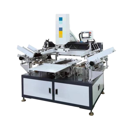 LSY - WSM1200 अर्ध स्वचालित तह पंख इकट्ठा मशीन पंख बॉक्स बनाने की मशीन तह पंख इकट्ठा